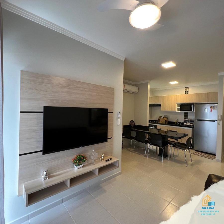Apartamento Sol e Mar Ubatuba Exterior foto